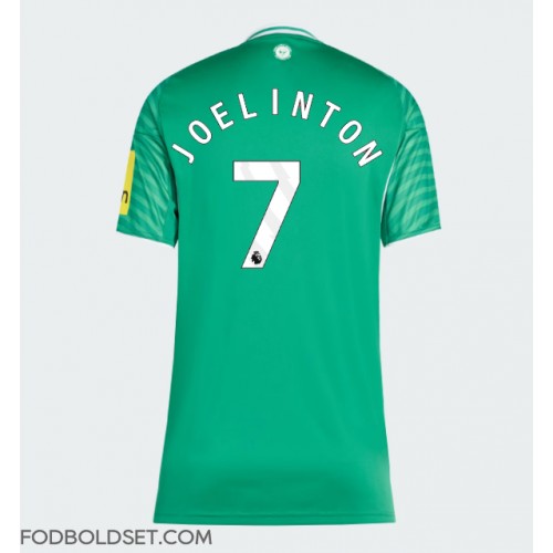 Newcastle United Joelinton #7 Udebanetrøje Dame 2025-26 Kortærmet